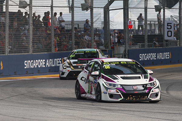 Michael Choi leads TCR Asia after Singapore