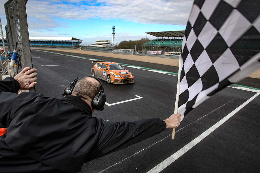 SEAT cars fill the podium at Silverstone