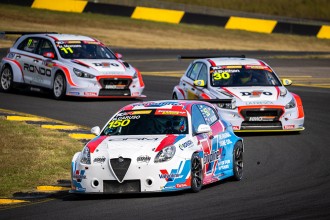 A lightning start gives Caruso his first win in TCR Australia