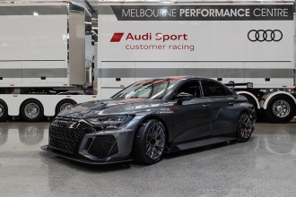 A brand-new Audi for Jay Hanson in TCR Australia