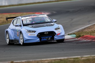 Roja Motorsport with two Hyundai Veloster cars in TCR Germany