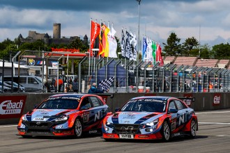 1-2 finish for Hyundai cars in TCR class at the ADAC 24H