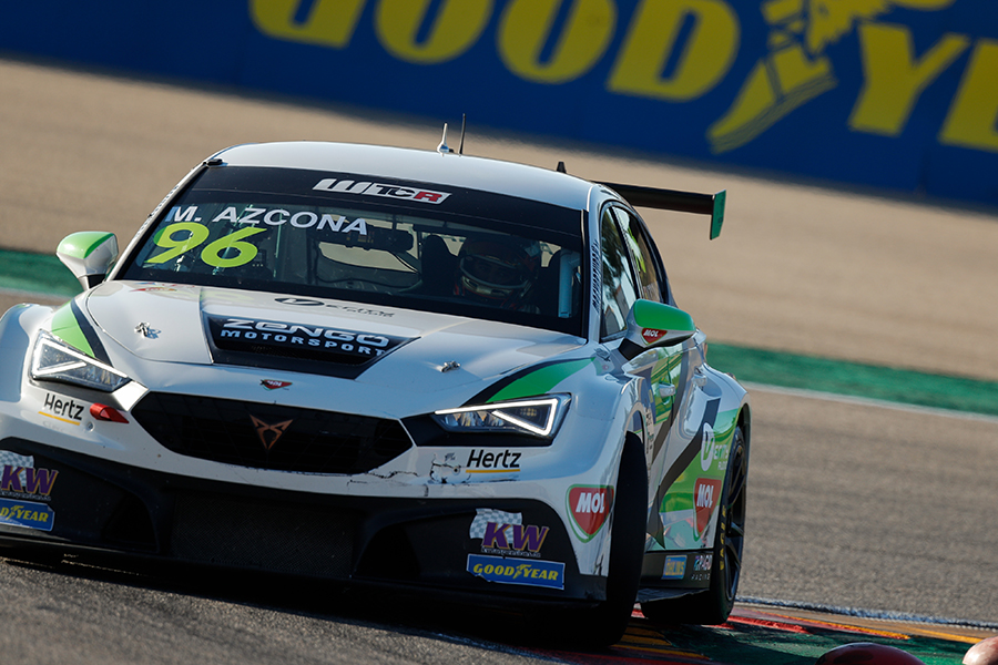 Azcona claims the first ever WTCR win for the new CUPRA - TCR HUB