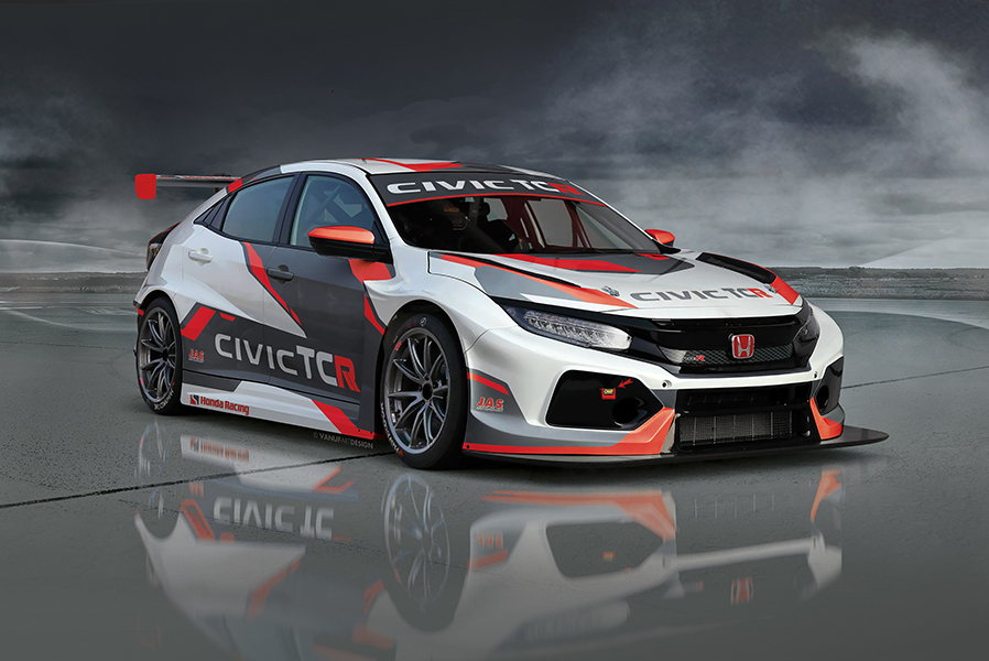 Honda Civic TCR cars for Monteiro and Guerrieri