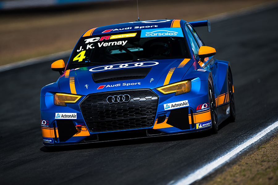 A winning debut for Jean-Karl Vernay in TCR Australia