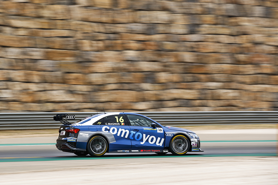 Gilles Magnus leads Audi 1-2 in WTCR qualifying at Aragón