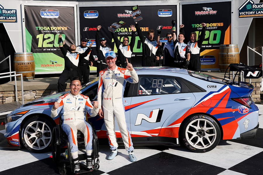 Canadians Wickens-Wilkins win IMSA race at Watkins Glen