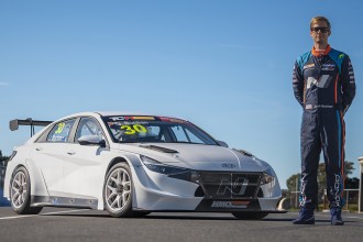 The Hyundai Elantra N ready for its TCR Australia debut