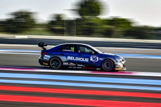 Magnus and Coronel make Audi front row for the Qualifying Race